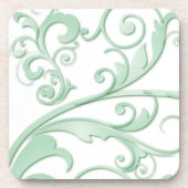 Swirls schuiven bier onderzetter (Voorkant)