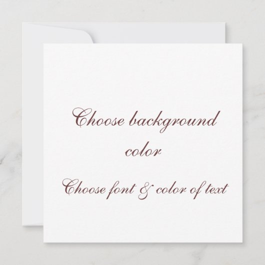 Swirls schuiven kaart (Achterkant)