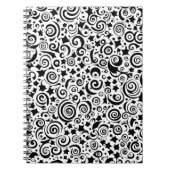 Swirls & Stars Pattern Notitieboek (Voorkant)