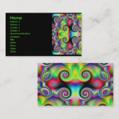 Swirls Visitekaartje (Voorkant / Achterkant)