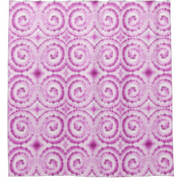 Swirly Abstract douchegordijn