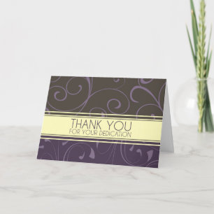 Swirly Administrative Professionals Day Kaart