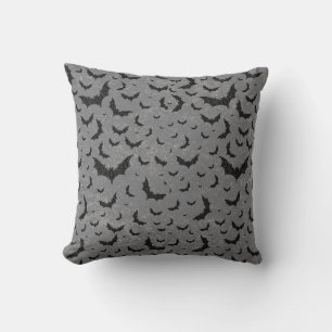 swirly bat swarm kussen