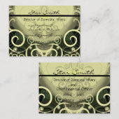 Swirly Cala Lilly Visitekaartje (Voorkant / Achterkant)