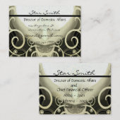 Swirly Cala Lilly Visitekaartje (Voorkant / Achterkant)