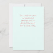 Swirly Carriage & Hearts, Baby Dank u Notities (Achterkant)