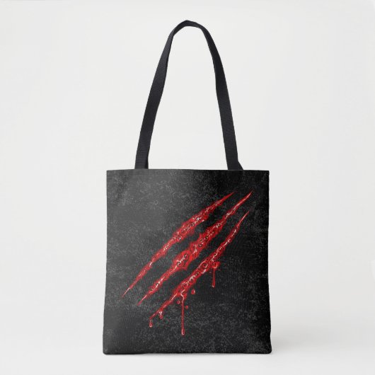 Swirly Claw Marks Tote Bag (Voorkant)