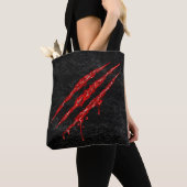 Swirly Claw Marks Tote Bag (Dichtbij)