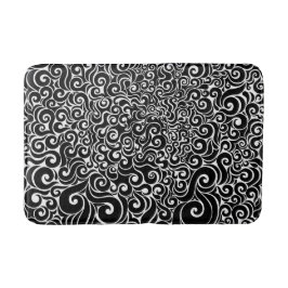 Swirly Design Badmat