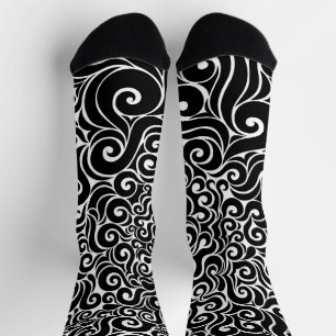 Swirly Design Sokken