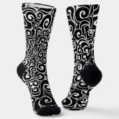 Swirly Design Sokken (Gebogen)