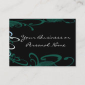 Swirly Distressed Paint Splats - Visitekaartje (Achterkant)