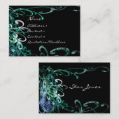 Swirly Distressed Paint Splats - - Visitekaartje (Voorkant / Achterkant)