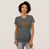 swirly gingerbread-koekje t-shirt (Voorkant volledig)