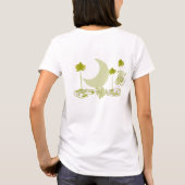 Swirly Green Tree Tunic T-shirt (Achterkant)
