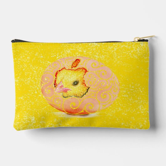 swirly hatchling etui (Achterkant)