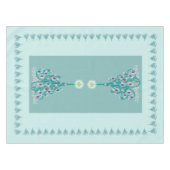 Swirly Kerstboom 52"x 70"Tafelkleed Tafelkleed (Voorkant (Horizontaal))