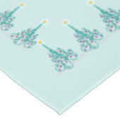 Swirly Kerstboom 52"x 70"Tafelkleed Tafelkleed (Gekanteld)