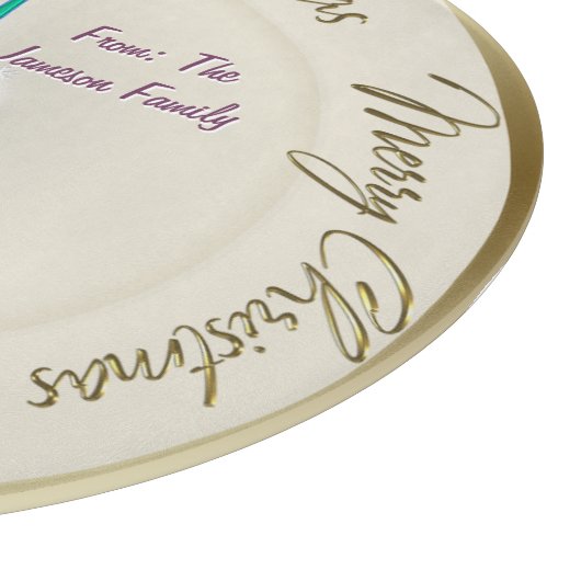 Swirly Kerstboom Charcuterie Board Snijplank (Hoek)