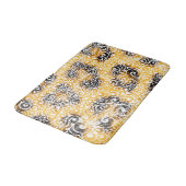 Swirly Leopard Pattern Badmat (Gekanteld)