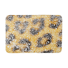 Swirly Leopard Pattern Badmat