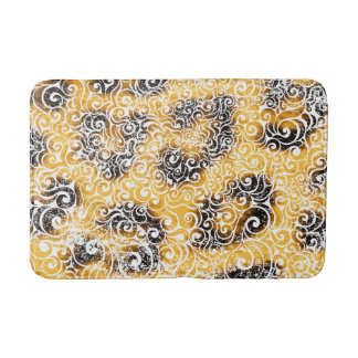 Swirly Leopard Pattern Badmat