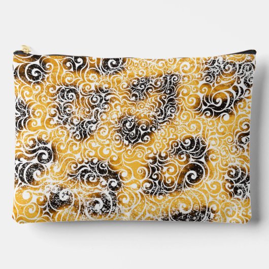 Swirly Leopard Pattern Etui (Voorkant)