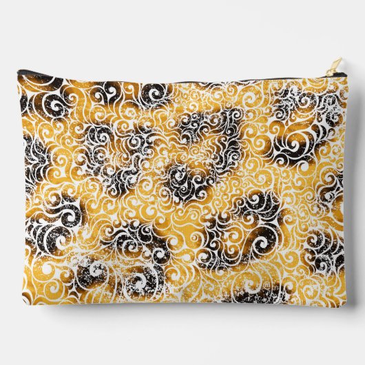 Swirly Leopard Pattern Etui (Achterkant)