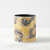 Swirly Leopard Pattern Mok (Midden)