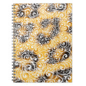 Swirly Leopard Pattern Notitieboek (Voorkant)