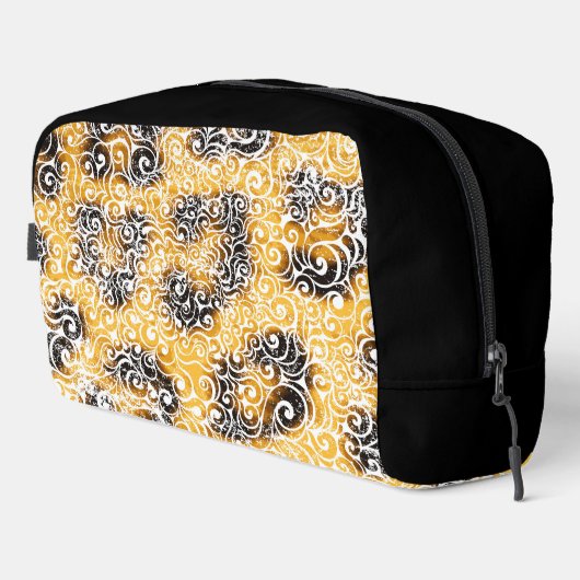Swirly Leopard Pattern Toilettasje (Rechterhoek)