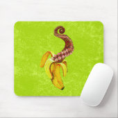 swirly mutant-banaan muismat (Met muis)