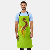 swirly mutant-banaan schort (Gedragen)