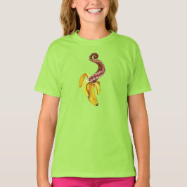 swirly mutant-banaan t-shirt