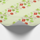 Swirly Ornamenten inpakpapier, 30" x 6' Cadeaupapier (Hoek)