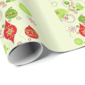 Swirly Ornamenten inpakpapier, 30" x 6' Cadeaupapier (Rol Hoek)
