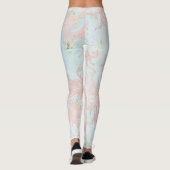 Swirly pastel Leggings (Achterkant)