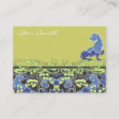 Swirly Rilaboration van  Dierenprint Visitekaartje (Achterkant)