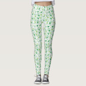 Swirly Shamrock Leggings (Voorkant)