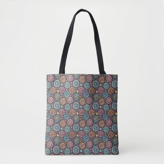 Swirly Whirl Wonderland Tote Bag (Voorkant)