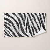 Swirly Zebra-ontwerp Handdoek (Handdoek)