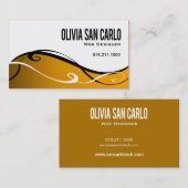 SWirlygig Web Designer-bedrijfskaartsjabloon Visitekaartje (Voorkant / Achterkant)