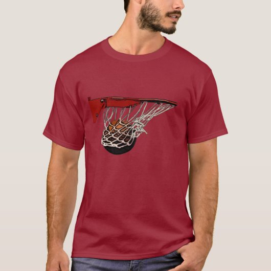 Swish Basketball T-Shirt (Voorkant)