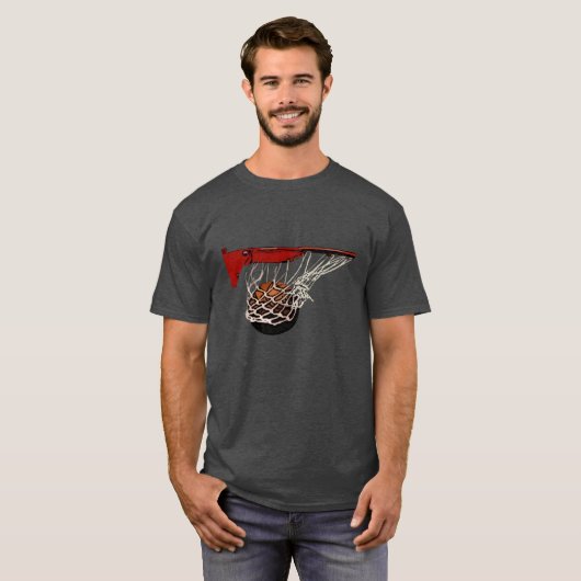 Swish Basketball T-Shirt (Voorkant volledig)