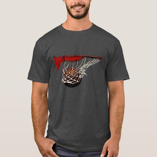 Swish Basketball T-Shirt (Voorkant)