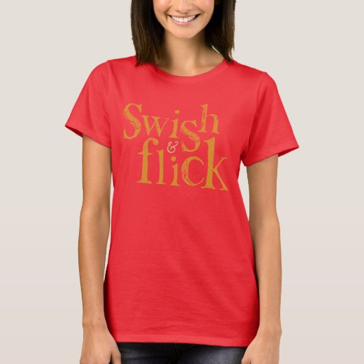 Swish & Flick T-Shirt (Voorkant)