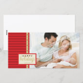 SWISH HOLIDAY PHOTOCARD:: wegwijzer 1L Feestdagenkaart (Voorkant / Achterkant)