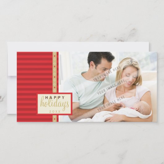 SWISH HOLIDAY PHOTOCARD:: wegwijzer 1L Feestdagenkaart (Voorkant)