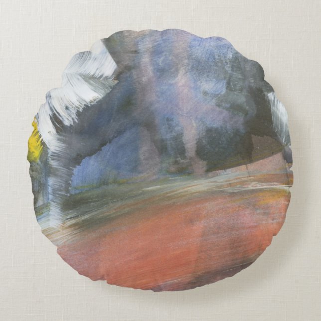 Swish Rond Kussen (Voorkant)