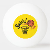 Swish Slam Dunk:  basketbalstijl Pingpongbal (Voorkant)